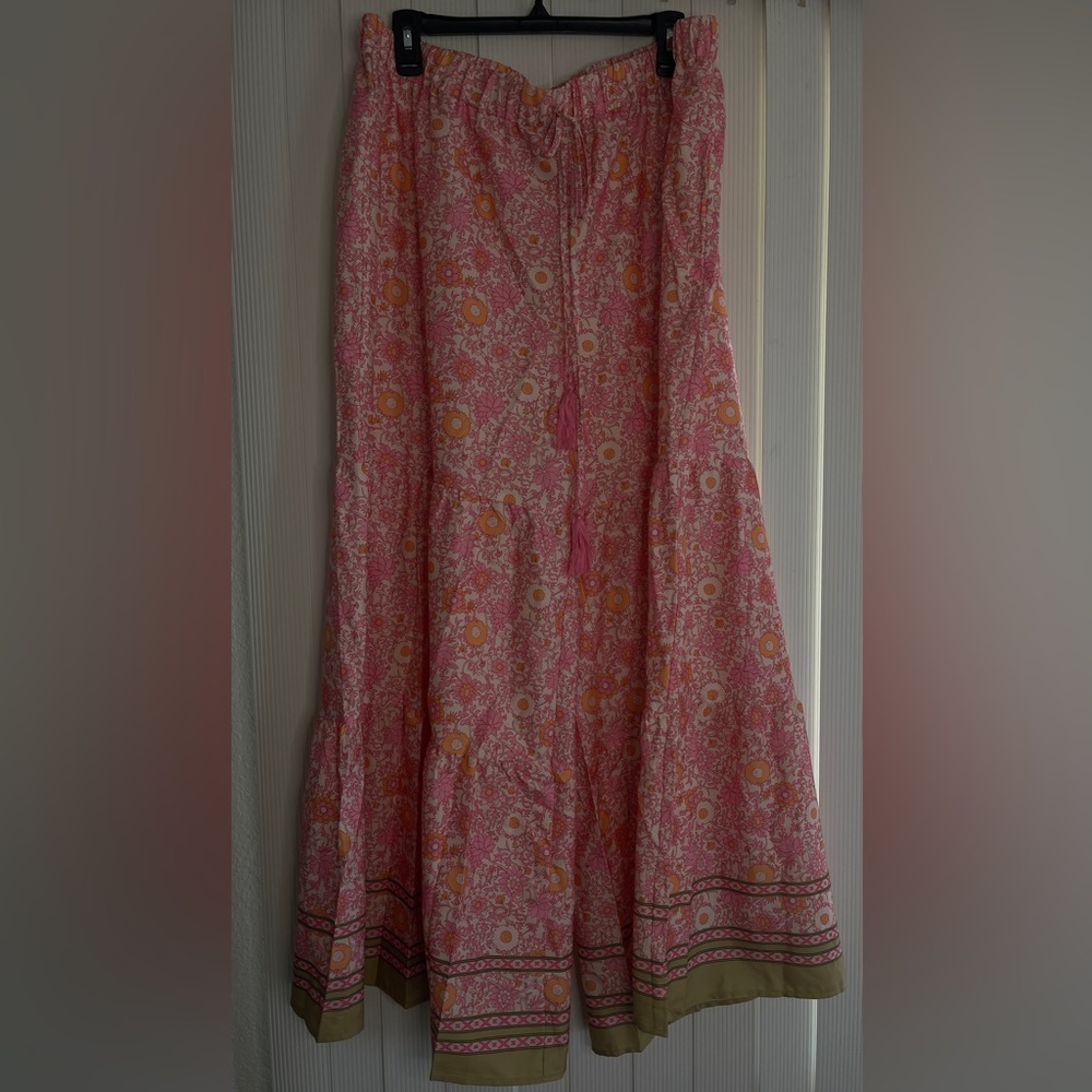 Flower Pant with Drawstring